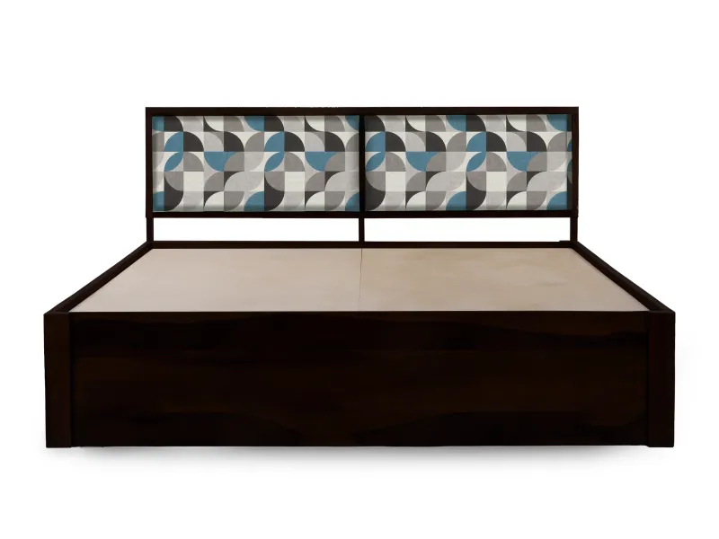 Mosaic Solid Wood King Size Double Bed